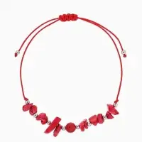 Браслет под натуральный камень &laquo;Крошка&raquo; с бусиной №8, цвет МИКС