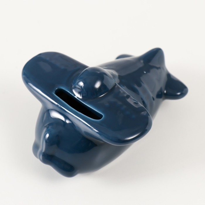 Копилка керамика  Копилка керамика "Маленький самолёт" 10,5х9х5,5 см