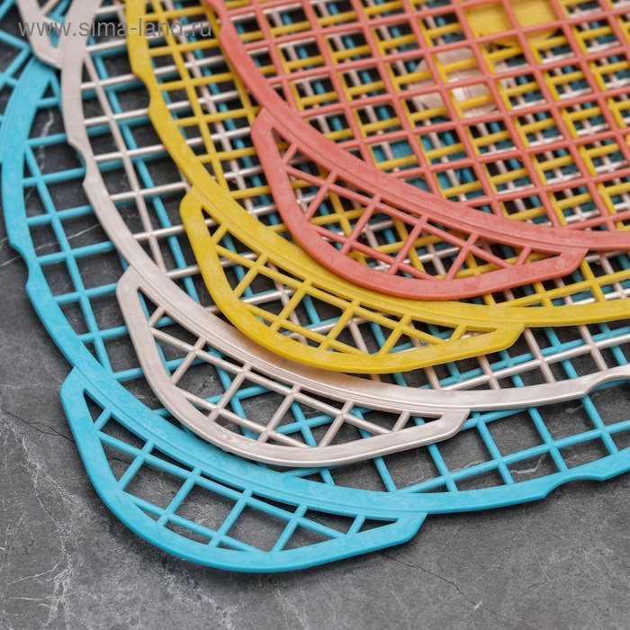 Решётка в раковину, 31,5×31,5 см, универсальная, цвет МИКС Решётка в раковину, 31,5×31,5 см, универсальная, цвет МИКС