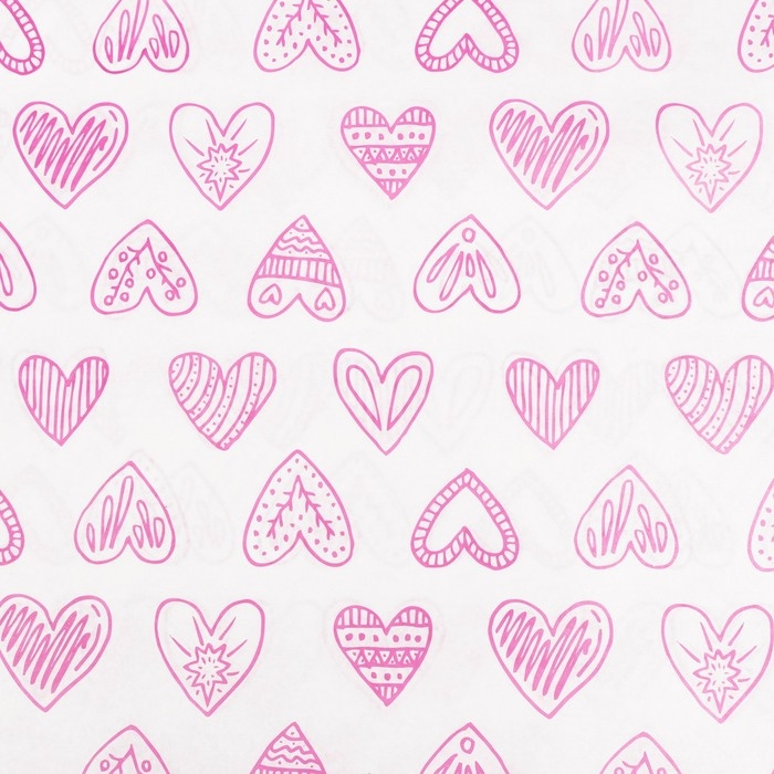 Бумага силиконизированная «Сердца пурпурные», для выпечки, 0,38 х 5 м Бумага силиконизированная «Сердца пурпурные», для выпечки, 0,38 х 5 м