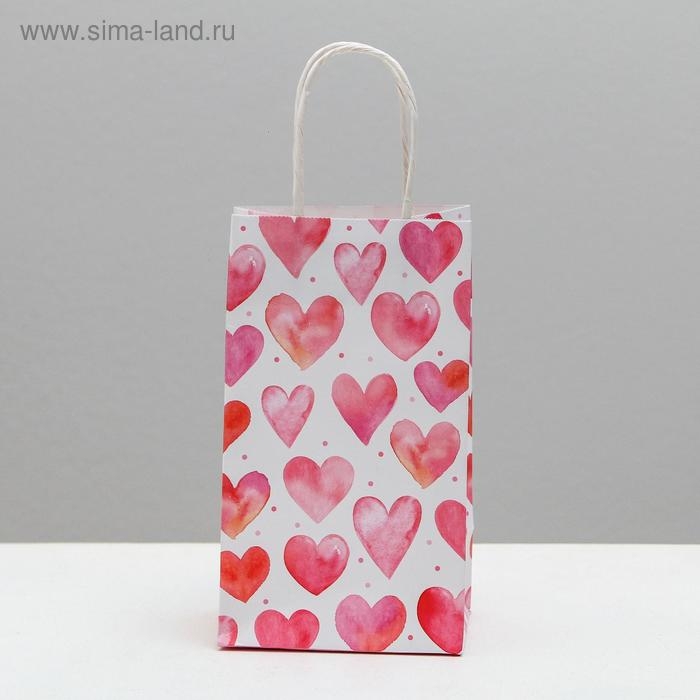 Пакет подарочный крафтовый, упаковка, «Happy», 12 х 21 х 9 см Пакет подарочный крафтовый, упаковка, «Happy», 12 х 21 х 9 см