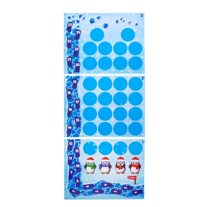Настольная игра ходилка «Пингвины-воришки», 2-4 игрока, 5+ Настольная игра ходилка «Пингвины-воришки», 2-4 игрока, 5+