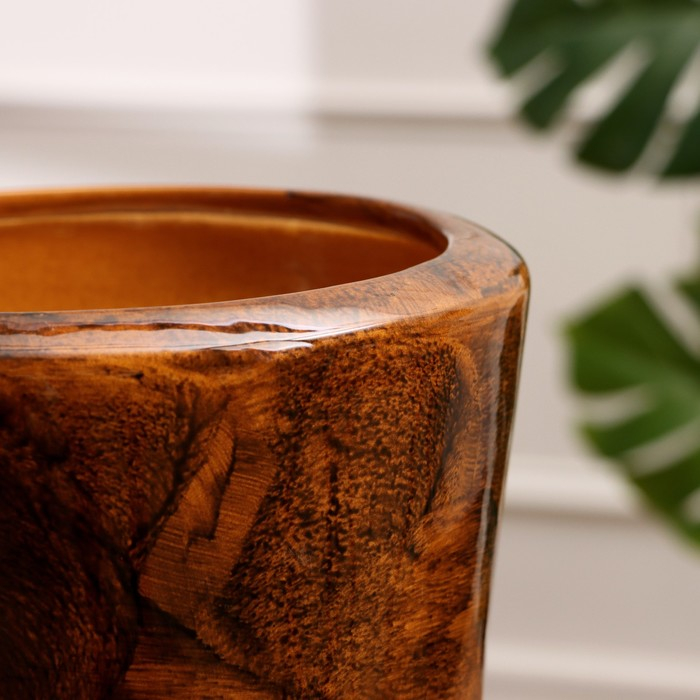 Набор горшков 3шт. Набор горшков 3шт. "Конус" 20 л/ 8,5 л/ 3,5 л коричневый