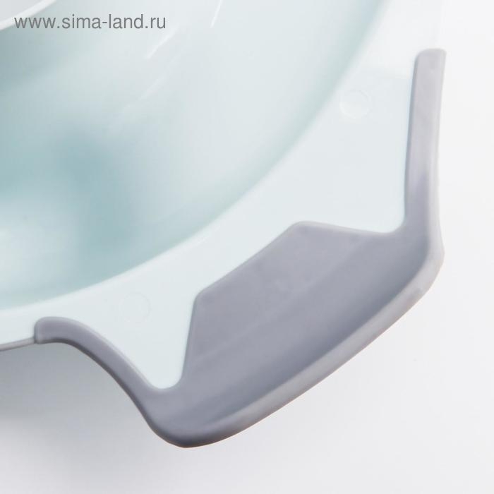 Детская накладка - сиденье на унитаз «Слоник» антискользящая, цвет голубой Детская накладка - сиденье на унитаз «Слоник» антискользящая, цвет голубой