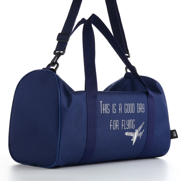 Сумка дорожная, TEXTURA, маленький размер, цвет синий Сумка дорожная, TEXTURA, маленький размер, цвет синий