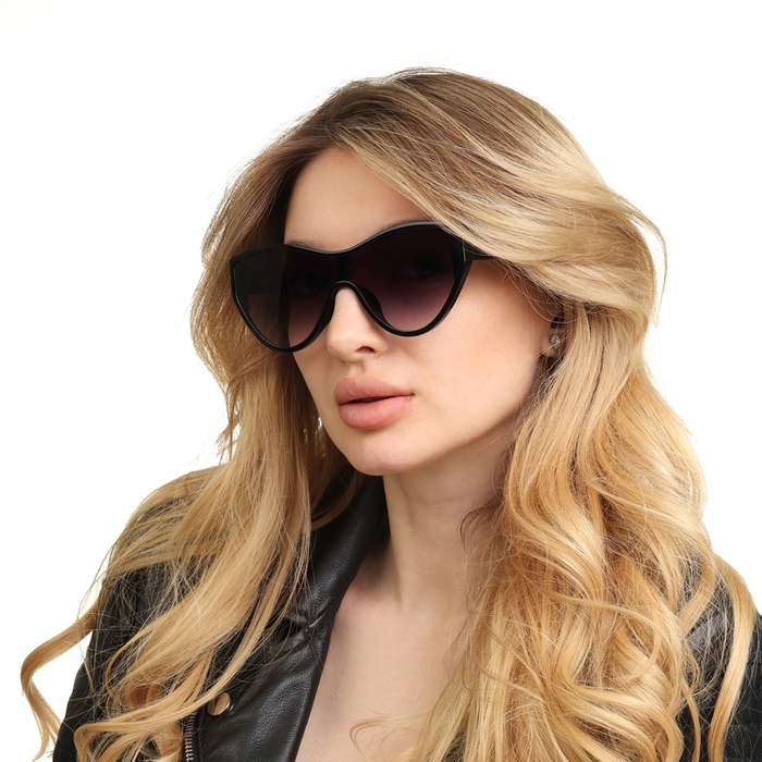 Очки солнцезащитные женские Очки солнцезащитные женские "OneSun", uv 400, дужка 14.3 см, линза 5.2х5.2 см