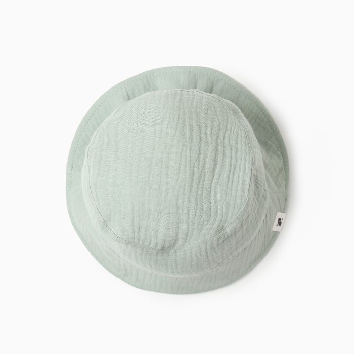 Панама детская, цвет мятный, размер 46 Панама детская, цвет мятный, размер 46