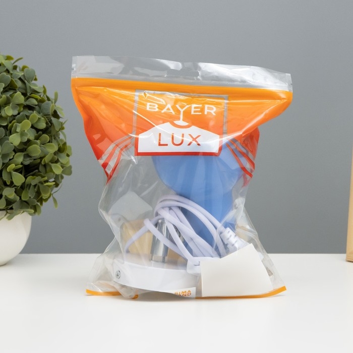 Бра с проводом  Бра с проводом "Севантос" Е27 40Вт синий 9х9х14 см