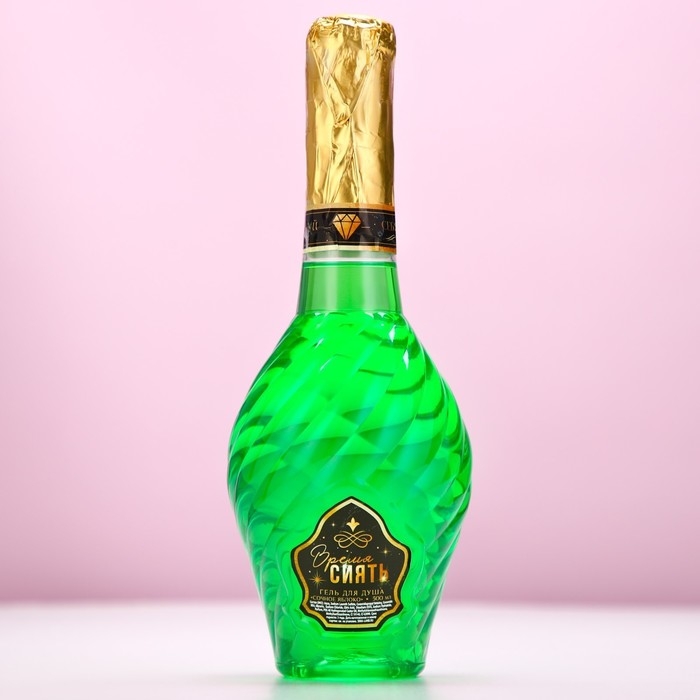 Гель для душа во флаконе мондоро «Время сиять!», 500 мл, аромат сочного яблока, Новый Год Гель для душа во флаконе мондоро «Время сиять!», 500 мл, аромат сочного яблока, Новый Год