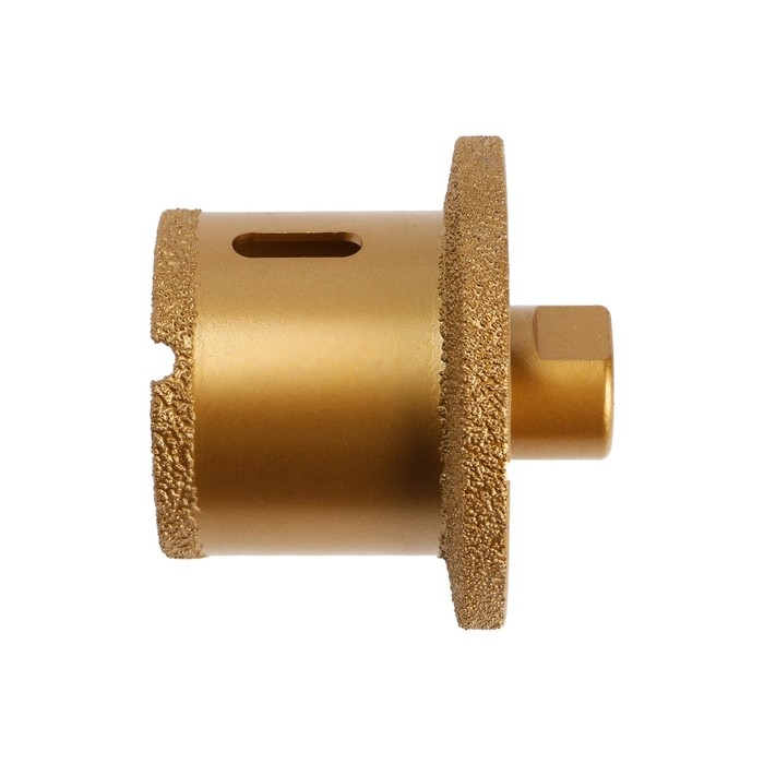 Коронка алмазная ТУНДРА, для УШМ, для отверстий под слив, по плитке, мрамору, 50/70 мм, М14   993530 Коронка алмазная ТУНДРА, для УШМ, для отверстий под слив, по плитке, мрамору, 50/70 мм, М14   993530