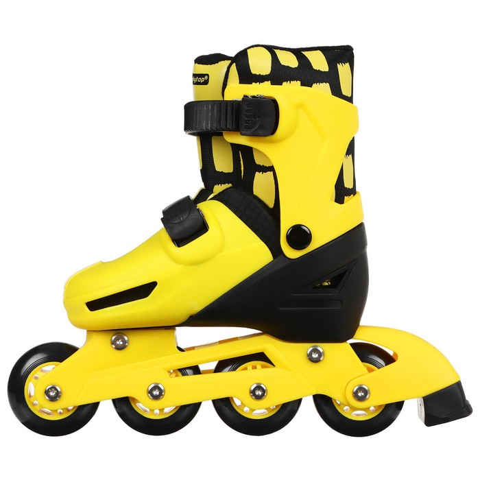 Набор: ролики раздвижные ONLYTOP, защита, р. 30-33 Набор: ролики раздвижные ONLYTOP, защита, р. 30-33