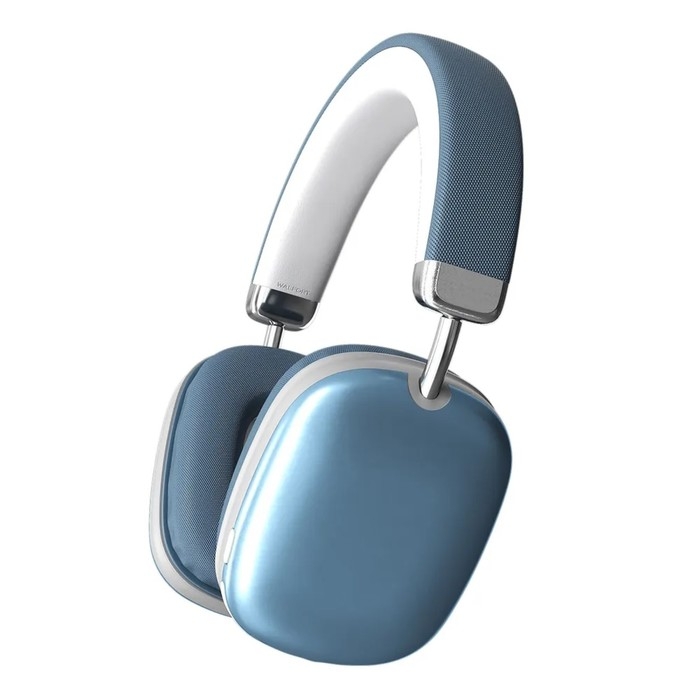 Наушники беспроводные RX-8, полноразмерные, микрофон, BT 5.3, AUX, 400 мАч, синие Наушники беспроводные RX-8, полноразмерные, микрофон, BT 5.3, AUX, 400 мАч, синие