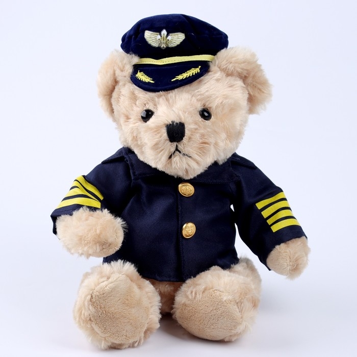 Мягкая игрушка Little Friend, мишка пилот, 23 см Мягкая игрушка Little Friend, мишка пилот, 23 см