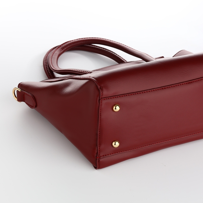 Сумка женская на молнии, цвет бордовый Сумка женская на молнии, цвет бордовый