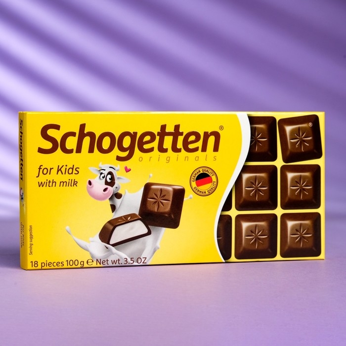 Шоколад Schogetten For Kids 100 г Шоколад Schogetten For Kids 100 г