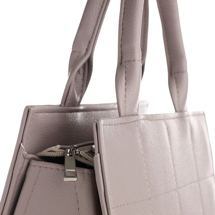 Сумка женская TEXTURA, тоут, средний размер, цвет серый