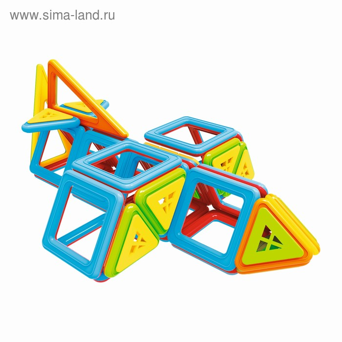 Конструктор магнитный «Домик», 84 детали Конструктор магнитный «Домик», 84 детали