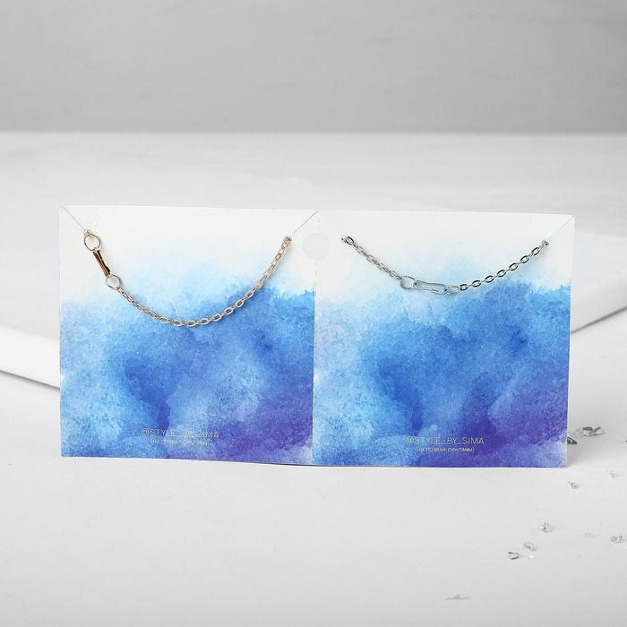 Кулоны «Неразлучники» ноты, цвет серебряно-золотой, 50 см Кулоны «Неразлучники» ноты, цвет серебряно-золотой, 50 см