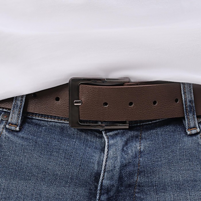 Пряжка для ремня, 6 × 5 см, 40 мм, цвет чёрный никель Пряжка для ремня, 6 × 5 см, 40 мм, цвет чёрный никель