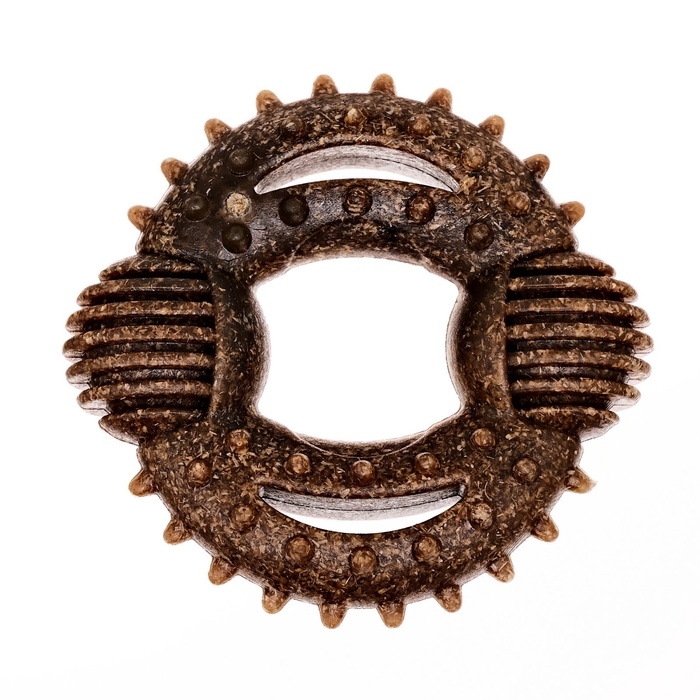 Игрушка для собак жевательная со ароматом корма «Шестеренка», 9 х 4.5 см