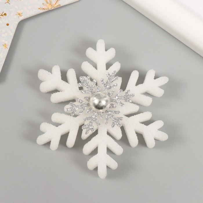 Декор для творчества Декор для творчества "Снежинка" 6,5×6,5 см