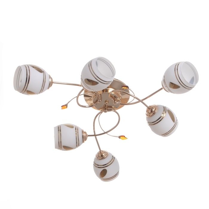 Люстра Люстра "Аннета" 6х40Вт Е27 Золото МОДЕЛЬ: 2800087