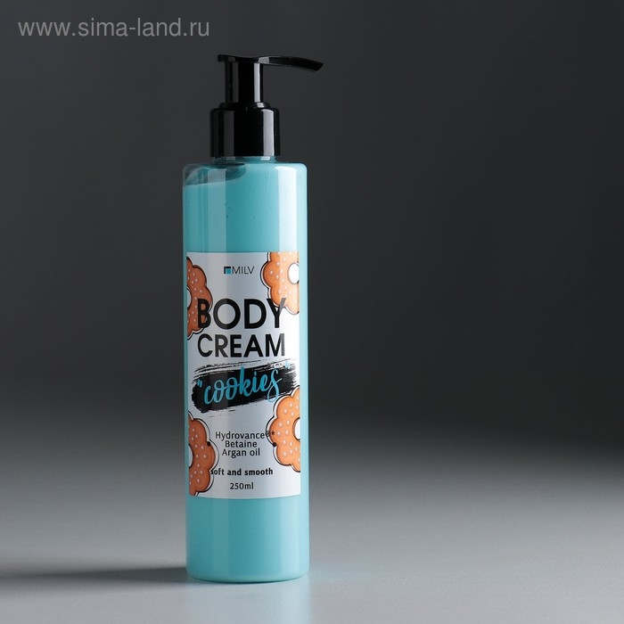 Крем для тела Milv, печенье, 250 мл Крем для тела Milv, печенье, 250 мл