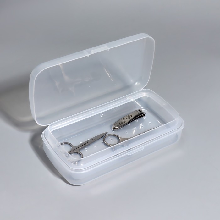 Стерилизатор для инструментов, пластиковый, цвет прозрачный Стерилизатор для инструментов, пластиковый, цвет прозрачный