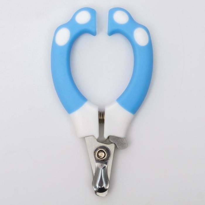 Когтерез боковой Когтерез боковой "Гармония" округлый, отверстие 8 мм, голубой