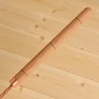 Ковш - черпак для бани и сауны, 400 мл, медь, деревянная ручка