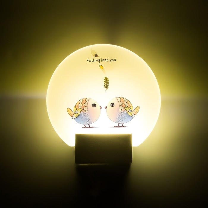 Бра "Птички" LED 6Вт 4000К белый 19,5х6х19,5 см