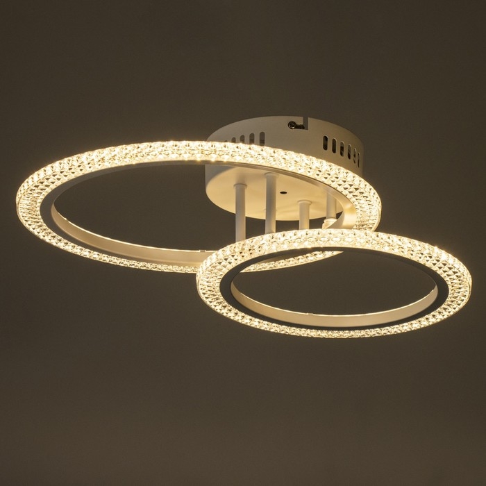 Люстра светодиодная LED дим. RIFLESSO ДУ 3режима 52Вт белый 47х33х12см Ritter Люстра светодиодная LED дим. RIFLESSO ДУ 3режима 52Вт белый 47х33х12см Ritter