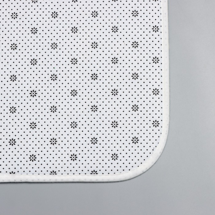 Коврик для ванной и туалета Доляна «Бурлеск», 45×120 см Коврик для ванной и туалета Доляна «Бурлеск», 45×120 см