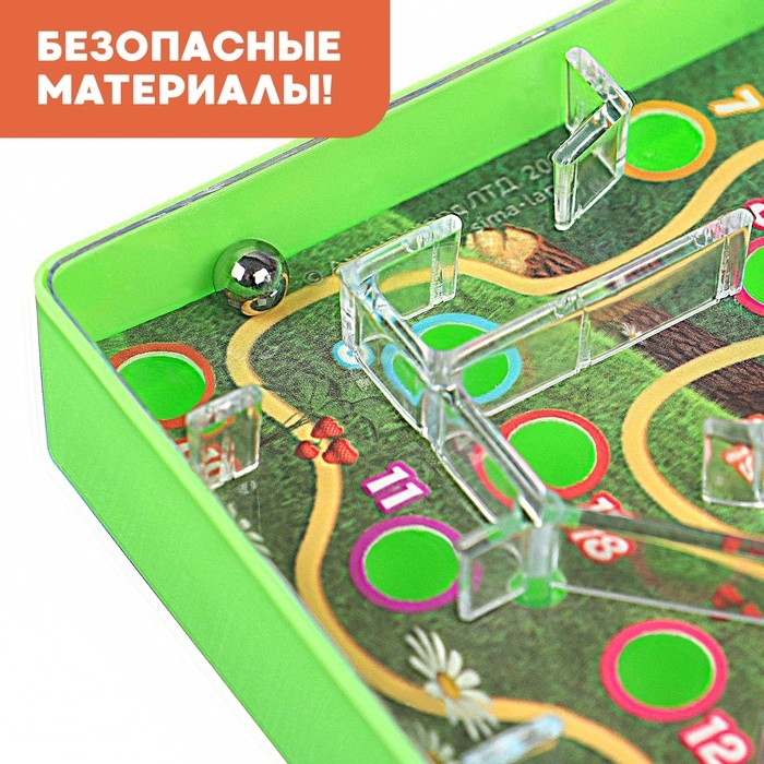 Настольная игра «Весёлый лабиринт. Маша и Медведь» Настольная игра «Весёлый лабиринт. Маша и Медведь»