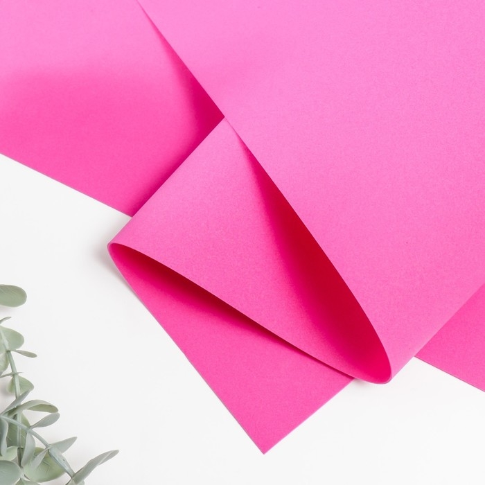 Фоамиран иранский 0,8-1 мм (фуксия) 60х70 см Фоамиран иранский 0,8-1 мм (фуксия) 60х70 см