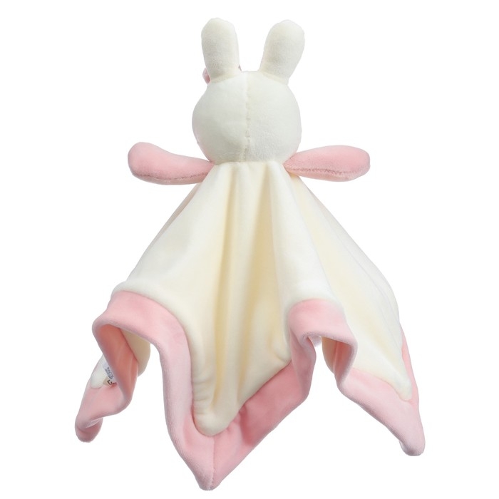 Комфортер - игрушка «Милая зайка», погремушка, цвет белый, розовый, Крошка Я Комфортер - игрушка «Милая зайка», погремушка, цвет белый, розовый, Крошка Я