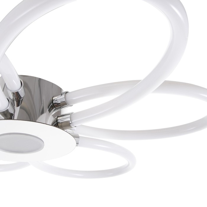 Люстра 1802/6 LED 123Вт 4000К хром 68х68х10 см BayerLux