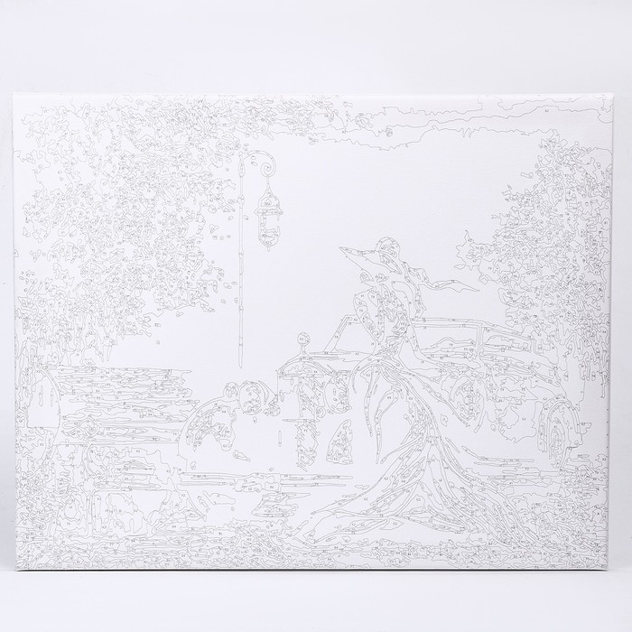 Картина по номерам «В стиле ретро», 40 × 50 см, 21 цвет Картина по номерам «В стиле ретро», 40 × 50 см, 21 цвет