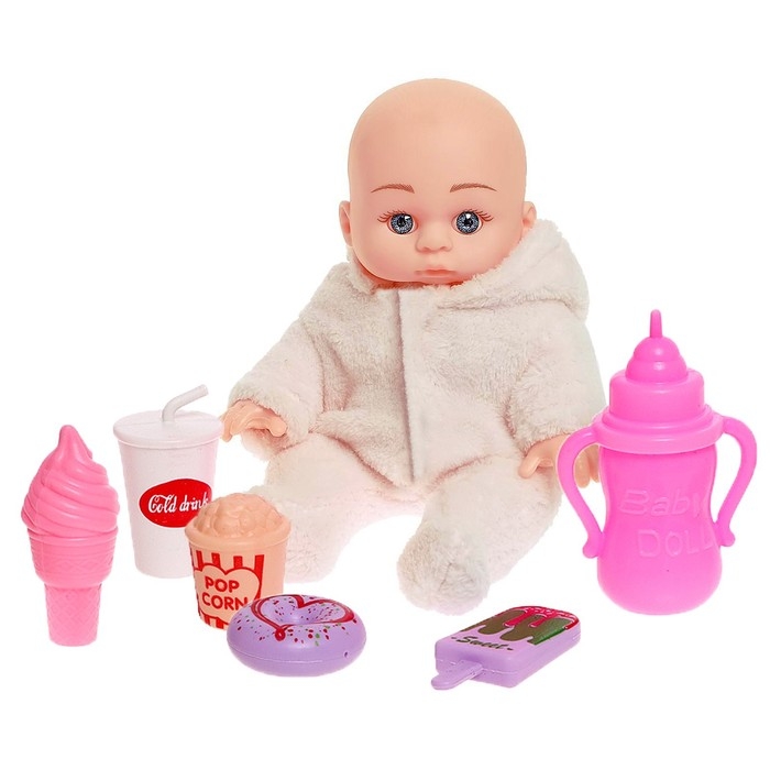 Пупс «Зайка» со звуком и аксессуарами Пупс «Зайка» со звуком и аксессуарами