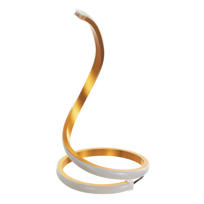 Настольная лампа 16607/1GD LED 6Вт золото 19,5х19,5х35 см RISALUX