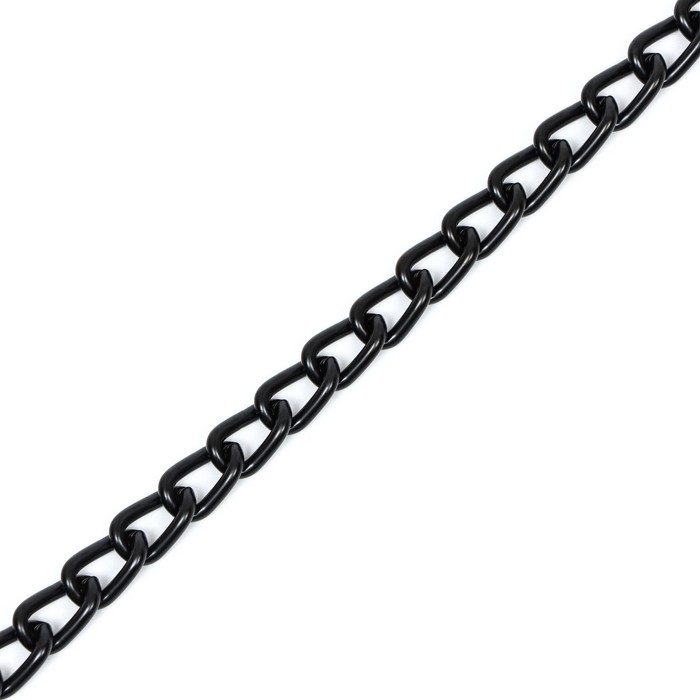 Ошейник - удавка металлический однорядный, 55 см, толщина проволоки 2,5 мм, черный Ошейник - удавка металлический однорядный, 55 см, толщина проволоки 2,5 мм, черный