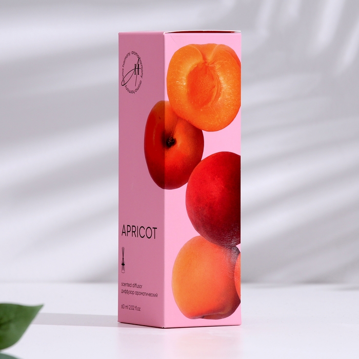 Диффузор ароматический, Диффузор ароматический, "Аpricot", абрикос, 60 мл