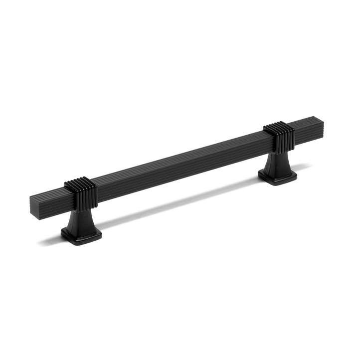 Ручка скоба CAPPIO RSC105, алюминий, м/о 128, цвет черный Ручка скоба CAPPIO RSC105, алюминий, м/о 128, цвет черный