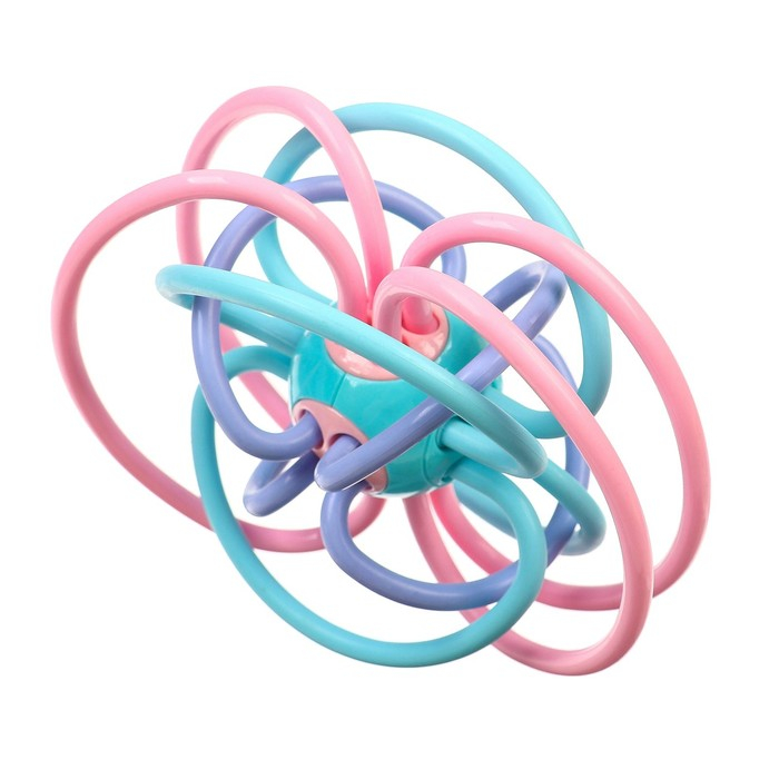 Набор погремушек «Беби в боксе», с эластичными элементами, 8 шт., цвет МИКС Набор погремушек «Беби в боксе», с эластичными элементами, 8 шт., цвет МИКС