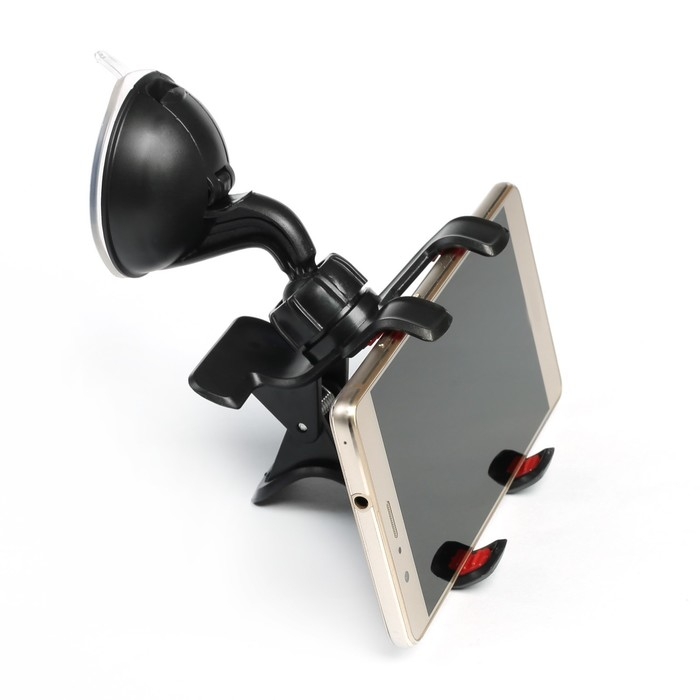 Держатель телефона Cartage, с двойной прищепкой, 90 мм Держатель телефона Cartage, с двойной прищепкой, 90 мм