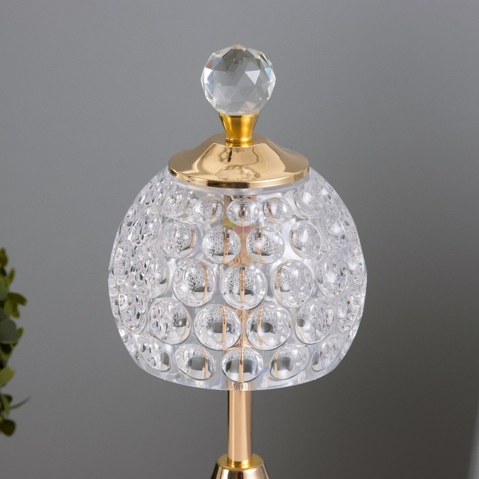 Настольная лампа сенсорная Настольная лампа сенсорная "Бейли" LED 10Вт АКБ золото 11х11х34,5 см