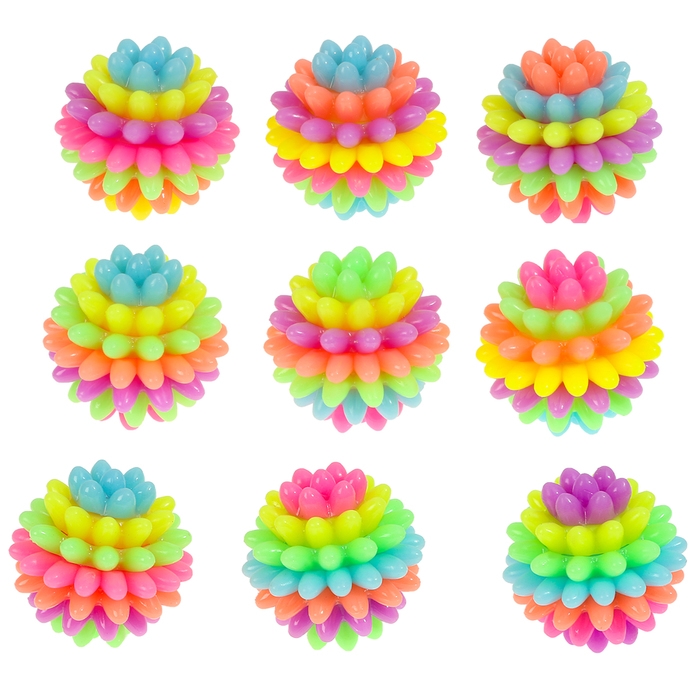 Мяч световой «Коралл», цвета МИКС Мяч световой «Коралл», цвета МИКС