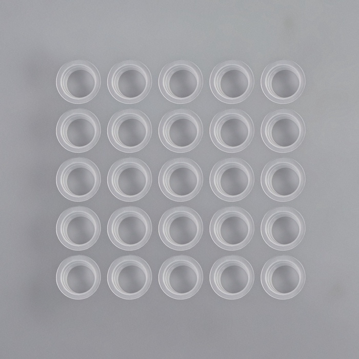 Колпачки для краски, d = 14 мм, набор - 25 шт, цвет прозрачный Колпачки для краски, d = 14 мм, набор - 25 шт, цвет прозрачный