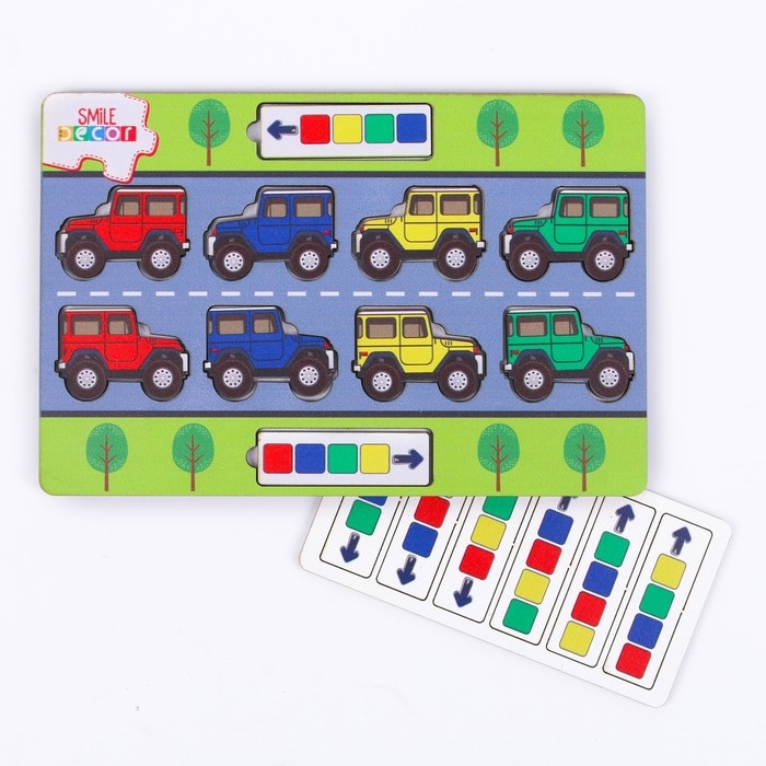 Обучающая игра «Машинки» Обучающая игра «Машинки»