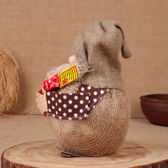 Домовой Домовой "Герасим с мешком", 22х15х15 см